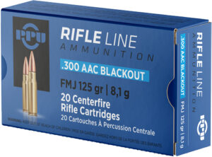 PPU 300 AAC 125GR FMJ
