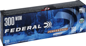 FEDERAL POWER-SHOK 300 WSM - 150GR SP 20RD 10BX/CS