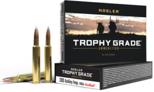 NOSLER TROPHY 280 ACK IMP - 140GR ACCUBOND 20RD 10BX/CS