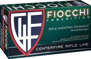 FIOCCHI 7MM-08 REM 139GR PSP - 20RD 10BX/CS