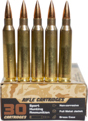 MKE 5.56X45 62GR LAP (M855) - BRASS CASE 2250RD CASE