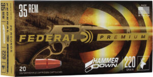 FEDERAL HAMMER DOWN 35 REM - 220GR JSP 20RD 10BX/CS