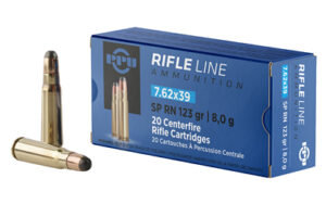 PPU 7.62X39 POINTED SP 123GR 20/1000
