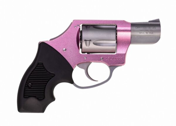 Charter  Arms - THE PINK LADY .38 Special 2" 5rd Compact Grip DAO Hammer Pink/Stainless Steel - Image 2