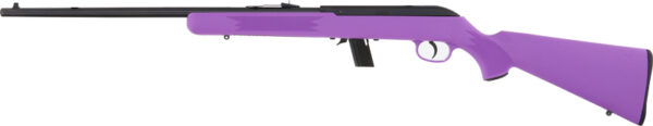 SAVAGE 64F 22LR 21" BBL - BLUED/PURPLE SYNTHETIC - Image 2