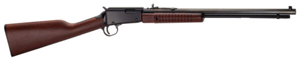 HENRY PUMP ACTION 22S/L/LR - 20" OCTAGON BLUED WALNUT
