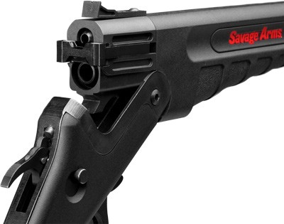 SAVAGE 42 O/U RIFLE/SHOTGUN - YOUTH TAKEDOWN 22LR/410 BLK - Image 2