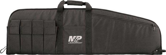 S&W M&P DUTY SERIES GUN CASE - SMALL 40" W/AR MAG POUCHES BLK