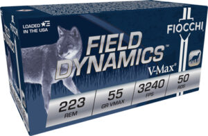 FIOCCHI 223 REM 55GR V-MAX - 50RD 20BX/CS