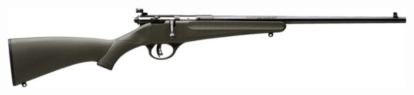 SAVAGE RASCAL YOUTH SINGLESHOT - 22LR ACCU TRIGGER BLUED/GREEN