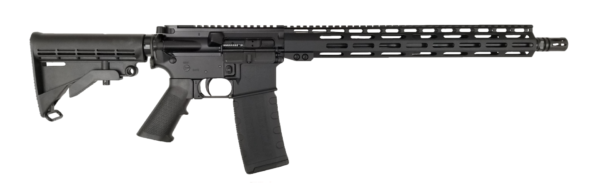 ATI MILSPORT Forged Aluminum AR Rifle - Black | 5.56NATO | 16" barrel |  15" M-LOK Rail