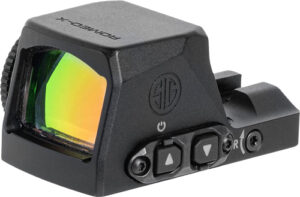 SIG OPEN REFLEX SIGHT ROMEO X - PRO 3MOA DOT BLACK