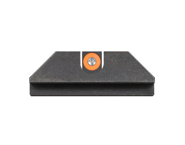 Night Fision GLK002014OGZ Tritium Night Sights For Glock  Green Tritium Orange Outline Front Sight Black Rear Sight Glock 20/21/29/30/36/40/41