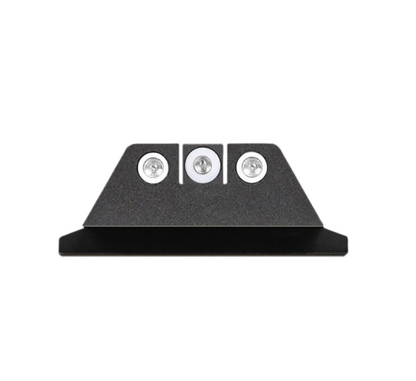 Night Fision SAW201003WGW Tritium Night Sights for Smith & Wesson  Green Tritium White Outline Front Sight-Green Tritium White Outline Rear Sight M&P/M&P M2.0