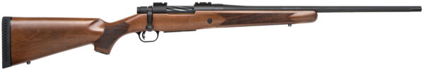 Mossberg 28026 Patriot  6.5 Creedmoor 5+1 22" Fluted Barrel w/Recessed Match Crown, Matte Blued Metal Finish, Spiral-Fluted Bolt, Walnut Stock, Drop Box Magazine, Adjustable LBA Trigger