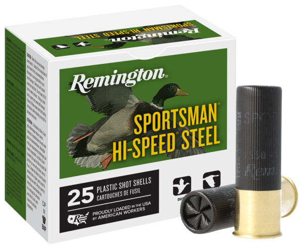 Remington Ammunition 26605 Sportsman Hi-Speed Steel 10Gauge 3.50" 1 3/8oz BBShot 25 Per Box/10 Case
