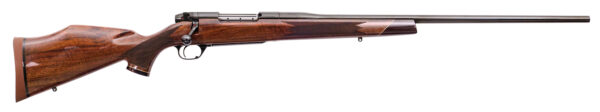 Weatherby MDX01N65RWR4O Mark V Deluxe Full Size 6.5 Wthby RPM 4+1 24" High Gloss Blued #1 Contour Barrel, Drilled & Tapped Blued Steel Receiver, Fixed Monte Carlo Gloss Walnut Stock