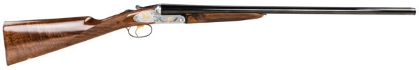 F.A.I.R. FRISPRDL1628 Iside De Luxe Prestige 16 Gauge 2rd 2.75" 28" Blued Barrel, Steel Receiver w/Silver Engraved Metal Finish, Walnut Stock, Gold Trigger