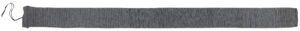 Allen 13105 Oversized Gun Sock  Black/Heather Gray, Silicone Treatment & Drawstring Closure Fits Guns w/Large Scopes up to 52"