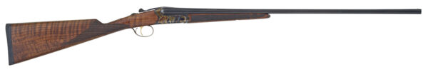 TriStar 38028 Bristol SxS 28 Gauge 2.75" 2rd 28" Blued Chrome Lined Barrel, Oiled Turkish Walnut Fixed English Style Stock