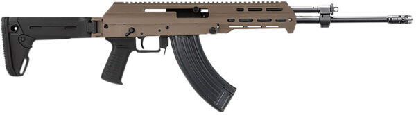 M+M Industries M10XZSHFDE M10X  7.62x39mm 30+1 16.50" Barrel w/Muzzle Brake, 5 Position Side Folding Collapsible Stock, Black Magpul SL Grip, Short Handguard Optics Ready