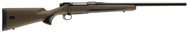 Mauser M18S65CT M18 Savanna Full Size 6.5 Creedmoor 5+1 22" Black Threaded Barrel, Black Steel Receiver, Brown Fixed Polymer Stock
