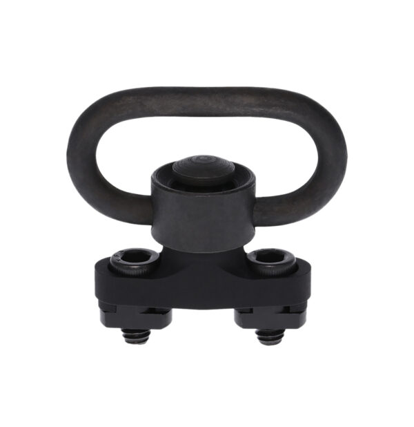 Rival Arms RARA92P2A Swivel Stud Mount  Black Manganese Phosphate Finish, 1.5" Recessed Button Steel Swivel compatible with Picatinny Rail