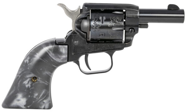 Heritage Mfg BK22B2BPSCLS2 Barkeep  Exclusive Grip 22 LR 6 Shot, 2" Black Steel Barrel, Black Zinc Alloy Frame, Black Engraved Cylinder, Black Pearl Grip, Manual Safety, Exposed Hammer