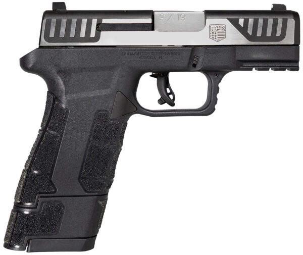 Diamondback DB0300P031 AM2  Sub-Compact Frame 9mm Luger 17+1, 3.50" Stainless Steel Barrel, Serrated Stainless Steel Slide, Black Polymer Frame w/Picatinny Rail & Polymer Grip