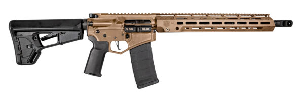 Diamondback DB1758K061 DB15  5.56x45mm NATO 16" 30+1 Flat Dark Earth Adjustable Magpul ACS-L Stock Black Magpul MOE-K2+ Grip