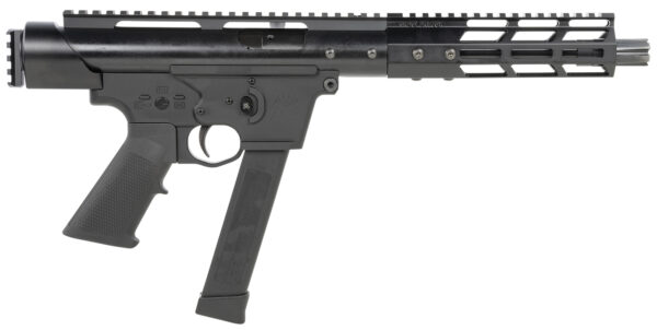 Tactical Superiority SIA-TAC09-085RD Tac-9  9mm Luger 8.50" Black Hard Coat Anodized Rec Picatinny Rail End Cap Black A2 Grip Includes Red Dot