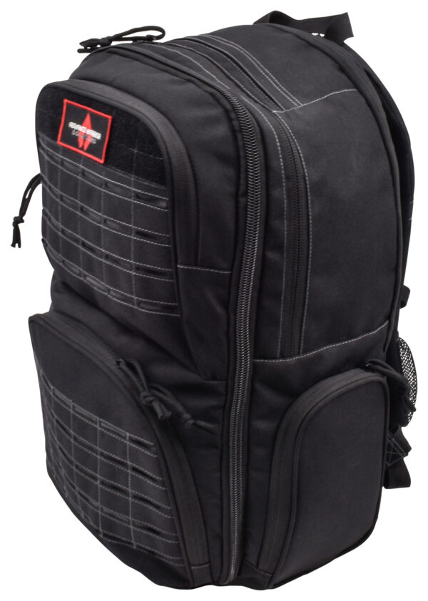 Advance Warrior Solutions JUG5DBPBL Juggernaut 5 Day Pack  Backpack 600D Polyester Black
