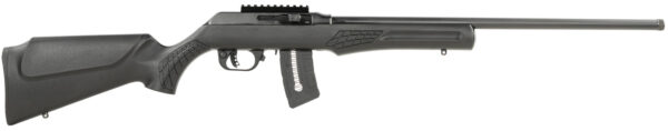 Rossi RS22W2111-TH RS22  Semi-Auto 22 WMR 10+1 21" Threaded Barrel, Black, Fixed Synthetic Stock