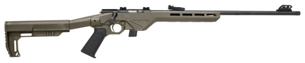 Citadel CIT22LRBLTFDE Trakr  22 LR 10+1 18" Blued Steel Barrel & Receiver, Flat Dark Earth Synthetic Stock