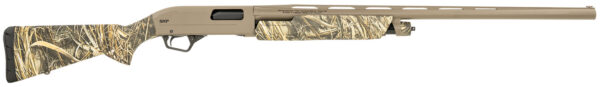 Winchester Repeating Arms 512432392 SXP Hybrid Hunter 12 Gauge 3" Chamber 4+1 (2.75") 28", FDE Barrel/Rec, Realtree Max-7 Furniture, Fiber Optic Sight, Includes 3 Invector-Plus Chokes
