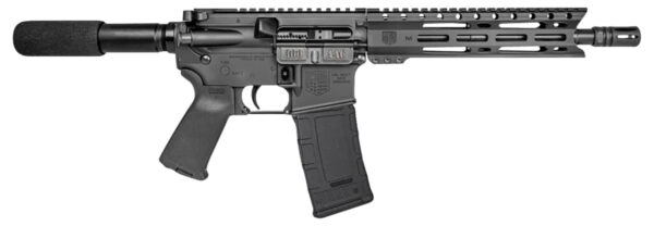 Diamondback DB1915B001 DB15  300 Blackout 28+1 10", Black, Carbon Lower, 9" M-LOK Handguard, Padded Buffer Tube, Magpul Grip