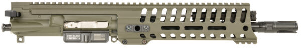 Patriot Ordnance Factory 01988 P415 Complete Upper (Piston Driven Adj. Gas Block) 5.56x45mm NATO 10.5", OD Green Anodized, 3-Port Muzzle Brake, 9" MMR M-LOK Handguard