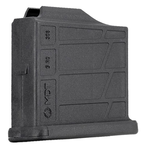 Mdt Sporting Goods Inc 105026BLK AICS Magazine  5rd Extended 6.5 Creedmoor/308 Win Short Action Black Polymer