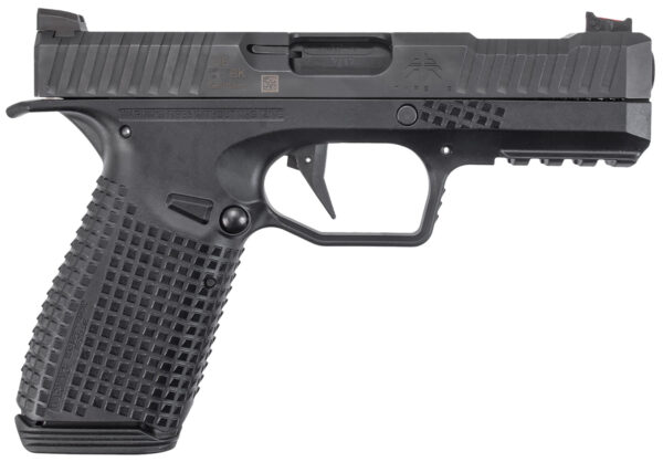 PTR AF1B0090101 Archon Type B, Gen 1 Compact Frame 9mm Luger 15+1, 4.30" Black Steel Barrel, Black Serrated Steel Slide, Black Steel Frame w/Beavertail & Picatinny Rail, Black Textured Polymer Grip