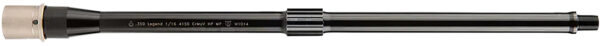 Ballistic Advantage BABL350001F Performance Series  350 Legend 16" Threaded Hanson Profile, Carbine Length with Low Pro Gas Block, Black QPQ 4150 Chrome Moly Vanadium Steel, Fits AR-15