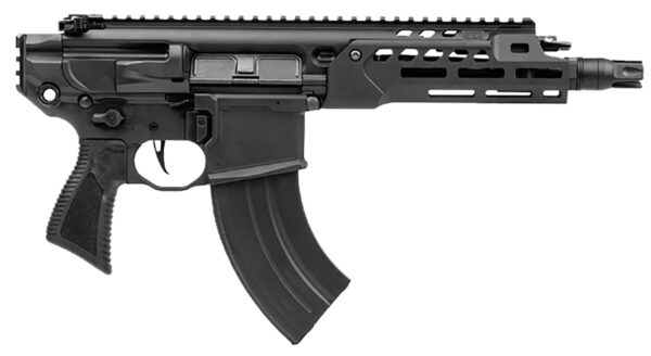 Sig Sauer PMCX762R7BLT MCX Rattler LT 7.62x39mm 28+1 7.75", Black, M-Lok Handgaurd, Picatinny Stock Adapter, OEM Polymer Grip, QD Suppressor Flash Hider, Flat Trigger, Adj. Piston