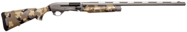 Silver Eagle Arms A21228OS2 Alpha 2  12 Gauge 3" 4+1 28" Gray Cerakote Chrome Lined Vent Rib Barrel & Steel Receiver, Old School Camo Synthetic Fixed Stock