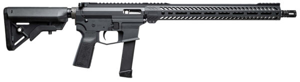 Angstadt Arms AAUDP09R0R UDP-9  9mm Luger 15+1 16" Black Melonite Threaded Barrel, Black Cerakote Picatinny Rail Aluminum Receiver, 15" M-LOK Handguard, Black Synthetic B5 Bravo Stock