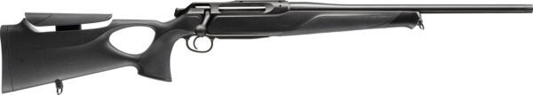 Sauer 80117653 505 Synchro XT Full Size 300 Win Mag 2+1 24" Titanium Gray Threaded Barrel, Saddle Mount Steel Receiver, Black Thumbhole w/Adj Comb Synthetic Stock