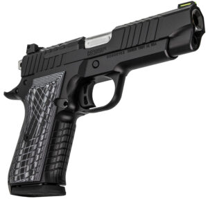Kimber Mfg.,inc 3100011 KDS9C  9mm 10+1 4.09" KimPro Black Front and Rear Serrations Stainless Steel Slide Gray and Black G10 Crosshatch Grip