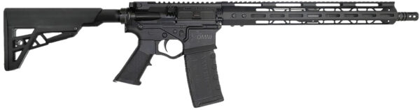 ATI ATIGOMX556ML15 Omni Hybrid  5.56x45mm 30+1 16" Black Threaded Barrel, Black Picatinny Rail Polymer Receiver, 15" M-LOK Handguard, Adjustable Black Synthetic Stock, Black Polymer Grip