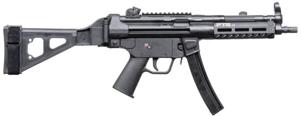 PTR  9CT BR 9mm Luger 30+1 8.86" Black Nitride 3-Lug Threaded Barrel, M-LOK Handguard, Black Parkerized Aluminum Picatinny Rail Receiver, SB Tactical Brace