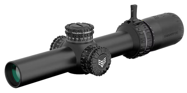 Swampfox Optics ARH16241-B Arrowhead  Black 1-6x24mm 30mm Tube Guerrilla Dot BDC Reticle