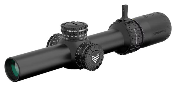 Swampfox Optics ARH16241-RL Arrowhead  Black 1-6x24mm 30mm Tube Guerrilla Dot MIL Red Reticle