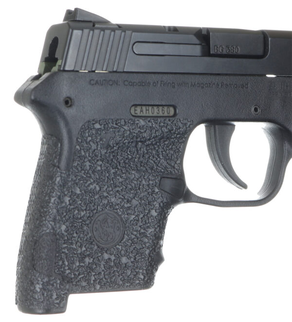 Talon Grips 701R Adhesive Grip  Textured Black Rubber for S&W Bodyguard 380